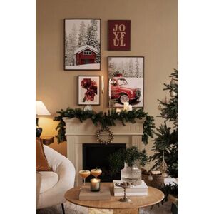 Imagine Set 4 tablouri decorative, Nwyearmdl3, MDF, Multicolor