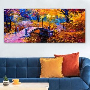 Imagine Tablou decorativ, YTY3502432915_50120, Rama din lemn (grosime 3 cm), Multicolor