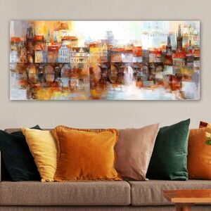 Imagine Tablou decorativ, YTY739130269_50120, Rama din lemn (grosime 3 cm), Multicolor