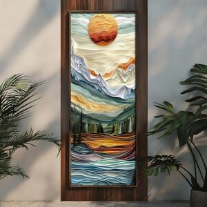 Imagine Tablou decorativ, LONG001-S/120-40, Imprimat UV, Multicolor