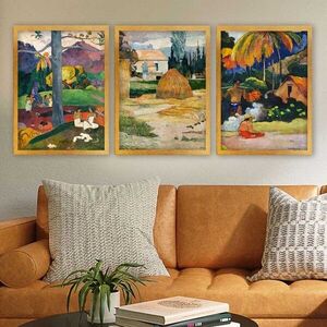 Imagine Set 3 tablouri decorative, 3AC_UN3897173_3545, Polistiren, Multicolor