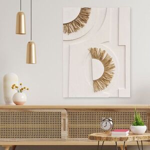 Imagine Tablou decorativ, RF8980, Rama din lemn (grosime 3 cm), Multicolor