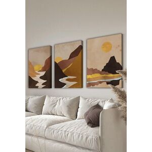 Imagine Set 3 tablouri decorative, 3Cnvs8, Dimensiune: 20 x 30 cm (3 bucăți), Multicolor