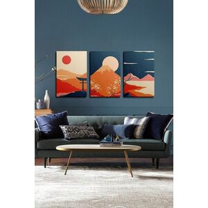 Imagine Set 3 tablouri decorative, Ersycnvs20, Dimensiune: 40 x 60 cm (3 bucăți), Multicolor