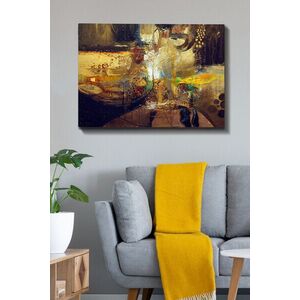 Imagine Tablou decorativ, Kanvas Tablo (70 x 100), Rama din lemn (grosime 3 cm), Multicolor