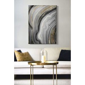 Imagine Tablou decorativ, Kanvas Tablo (70 x 100), Rama din lemn (grosime 3 cm), Multicolor