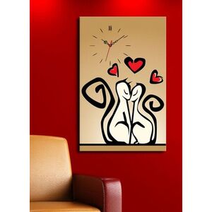Imagine Ceas de perete, 5070CS-43, Dimensiune: 45 x 70 cm, Multicolor
