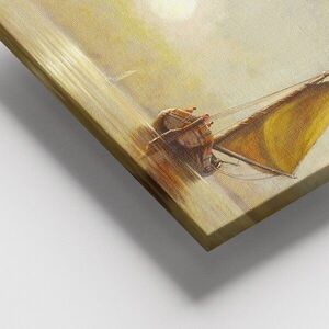 Imagine Tablou decorativ, DEV02781100140, Cadru: 100% LEMN (Grosime: 3-4 cm), Multicolor