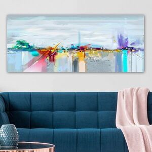 Imagine Tablou decorativ, YTY1041141790_50120, Rama din lemn (grosime 3 cm), Multicolor