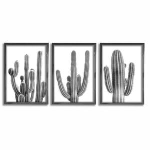 Imagine Set 3 tablouri decorative, GE275-L, Lemn, Multicolor