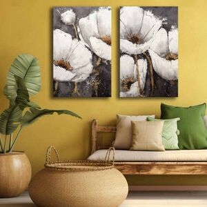 Imagine Set 2 tablouri decorative, 2p4570softc-002, Lemn, Multicolor