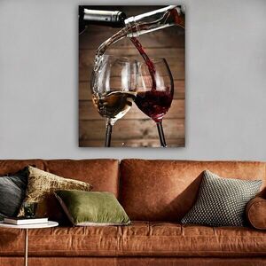 Imagine Tablou decorativ, 249172327_70100, Rama din lemn (grosime 3 cm), Multicolor