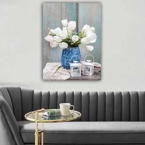 Imagine Tablou decorativ, 278792069_70100, Rama din lemn (grosime 3 cm), Multicolor