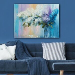Imagine Tablou decorativ, 486880663_70100, Rama din lemn (grosime 3 cm), Multicolor