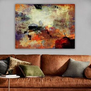 Imagine Tablou decorativ, 795164683_70100, Rama din lemn (grosime 3 cm), Multicolor