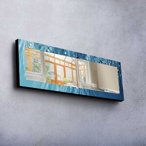 Imagine Oglinda decorativa, 40120MA-014, Cadru din lemn de pin (grosime: 27 mm), Multicolor