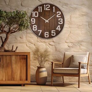 Imagine Ceas de perete, Antique Medium, Dimensiune: 62 x 62 cm, Maro