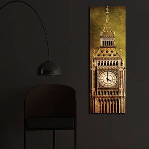 Imagine Tablou decorativ cu lumina LED, 3090İACT-32, 30 x 90 cm, Multicolor