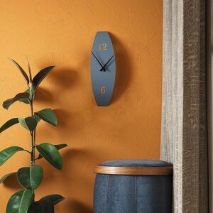 Imagine Ceas de perete, APS137MCB, Dimensiune: 15 x 46 cm, Albastru
