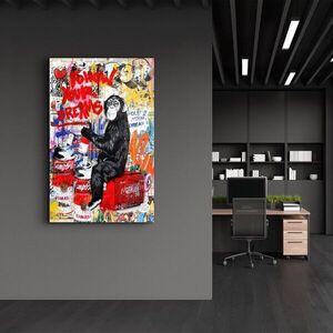 Imagine Tablou decorativ, CAM-6014, Dimensiuni: 70 x 110 cm, Multicolor