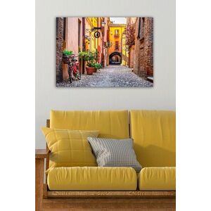 Imagine Tablou decorativ, 1247082868-5070, Rama din lemn (grosime 3 cm), Multicolor