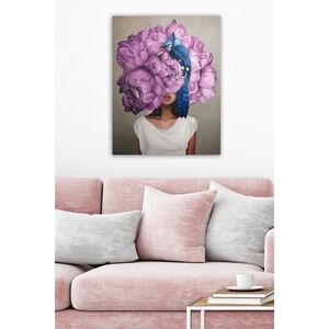 Imagine Tablou decorativ, 7436502942921-5070, Rama din lemn (grosime 3 cm), Multicolor