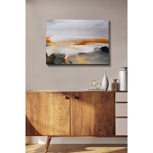 Imagine Tablou decorativ, Kanvas Tablo (50 x 70), Rama din lemn (grosime 3 cm), Multicolor