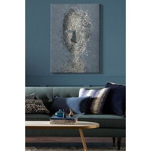 Imagine Tablou decorativ, Kanvas Tablo (70 x 100), Rama din lemn (grosime 3 cm), Multicolor