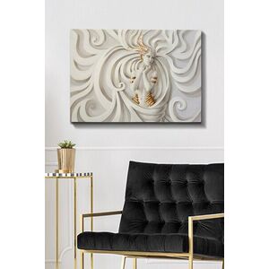 Imagine Tablou decorativ, Kanvas Tablo (70 x 100), Rama din lemn (grosime 3 cm), Multicolor