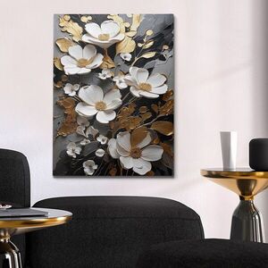 Imagine Tablou decorativ, KNV10106, Rama din lemn (grosime 3 cm), Multicolor