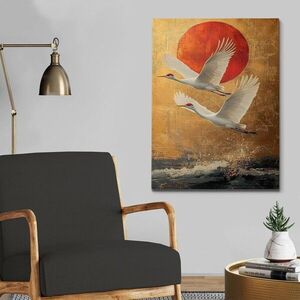 Imagine Tablou decorativ, KNV10271, Rama din lemn (grosime 3 cm), Multicolor