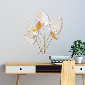 Imagine Decoratiune de perete, Feuille 2, Dimensiuni: 73 x 76 x 4 cm, Multicolor