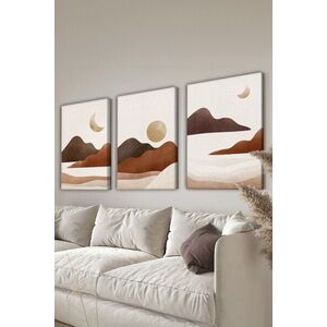 Imagine Set 3 tablouri decorative, 3Cnvs4, Dimensiune: 40 x 60 cm (3 bucăți), Multicolor