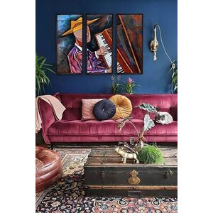 Imagine Set 3 tablouri decorative, Artsmdfdkset7, MDF, Multicolor