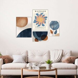 Imagine Set 4 tablouri decorative, Mdf, Imprimare digitala, Multicolor