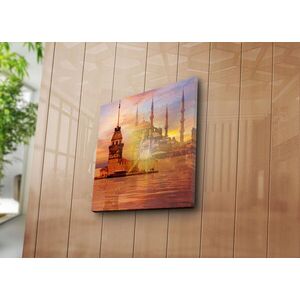 Imagine Tablou decorativ, 4545K-42, Dimensiune: 45 x 45 cm, Multicolor