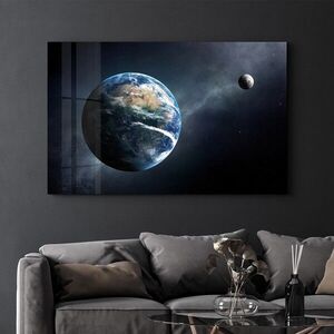 Imagine Tablou decorativ, OGLS-7058, Dimensiuni: 70 x 110 cm, Multicolor