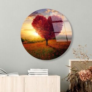 Imagine Tablou decorativ, UV-1127, Diametru: 60 cm, Multicolor