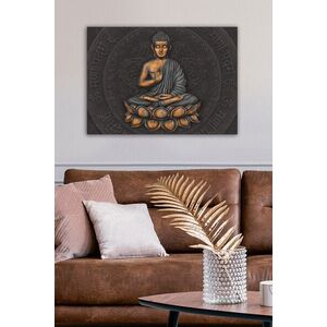 Imagine Tablou decorativ, 1423982234-5070, Rama din lemn (grosime 3 cm), Multicolor