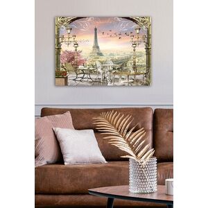 Imagine Tablou decorativ, 1476438074-5070, Rama din lemn (grosime 3 cm), Multicolor