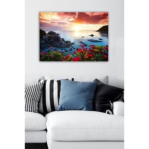 Imagine Tablou decorativ, 167854424-5070, Rama din lemn (grosime 3 cm), Multicolor