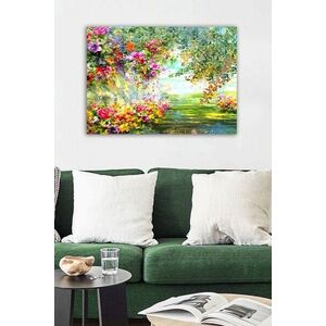 Imagine Tablou decorativ, 353382485-5070, Rama din lemn (grosime 3 cm), Multicolor