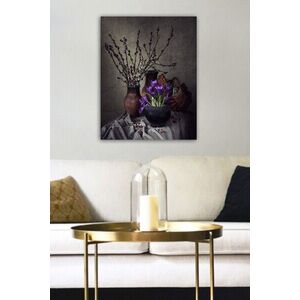 Imagine Tablou decorativ, 379372867-5070, Rama din lemn (grosime 3 cm), Multicolor