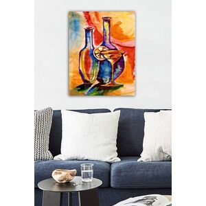 Imagine Tablou decorativ, 67633024-5070, Rama din lemn (grosime 3 cm), Multicolor