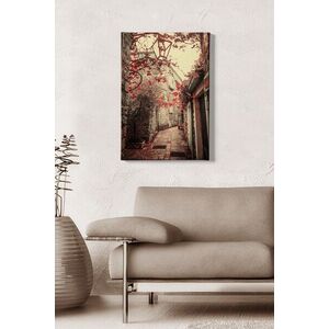 Imagine Tablou decorativ, Kanvas Tablo (50 x 70), Rama din lemn (grosime 3 cm), Multicolor