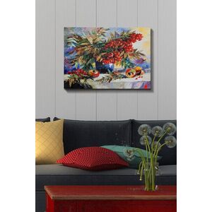 Imagine Tablou decorativ, Kanvas Tablo (50 x 70), Rama din lemn (grosime 3 cm), Multicolor