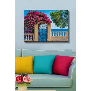 Imagine Tablou decorativ, Kanvas Tablo (70 x 100), Rama din lemn (grosime 3 cm), Multicolor