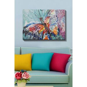 Imagine Tablou decorativ, Kanvas Tablo (70 x 100), Rama din lemn (grosime 3 cm), Multicolor