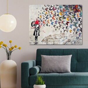 Imagine Tablou decorativ, KNV4486_5070 (50 x 70), Canvas imprimat, Multicolor