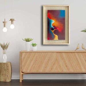 Imagine Tablou decorativ, Ahsakca, Fundal: 100% MDF de arțar (grosime: 2, 7 mm) Vopsea: 100% MDF (grosime: 5 mm), Multicolor